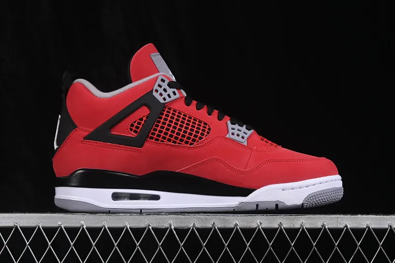 All categories Air Jordan Jordan series basketball shoes Air Jordan 4 LW version Air Jordan 4 "Toro" AJ4 Joe 4 Big Red Bull replica basketball shoes FQ8138-600